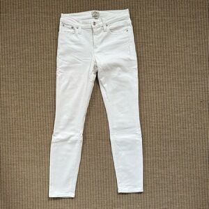 J. Crew White Skinny Jeans
